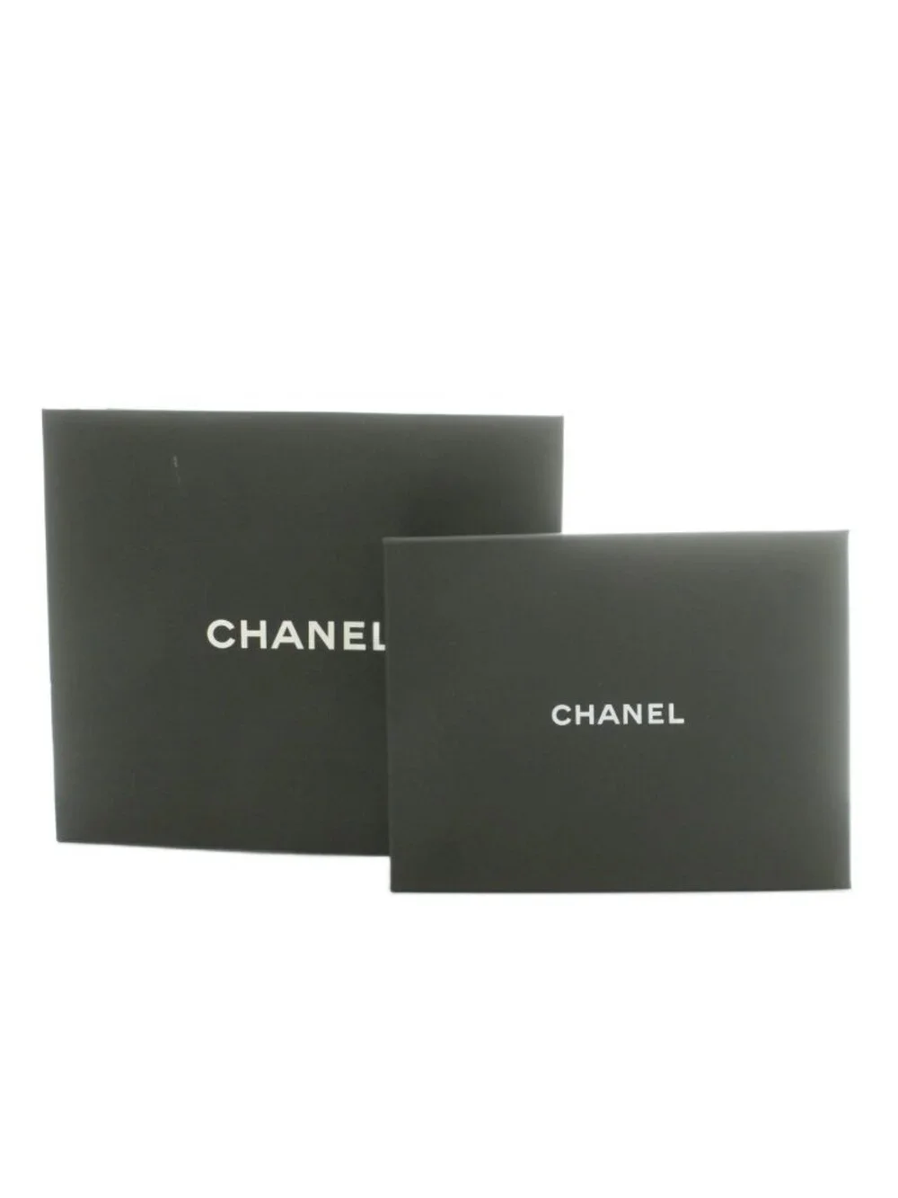 Chanel Classic Zip Card Case CC Logo Shiny Grained Calfskin Cavius Quilted - Picture 8 of 8